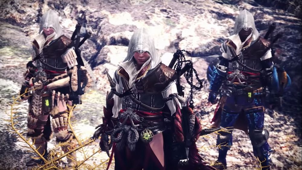 Disponibile in Monster Hunter World la missione a tema Assassin's Creed.jpg Disponibile in Monster Hunter World la missione a tema Assassin's Creed.jpg